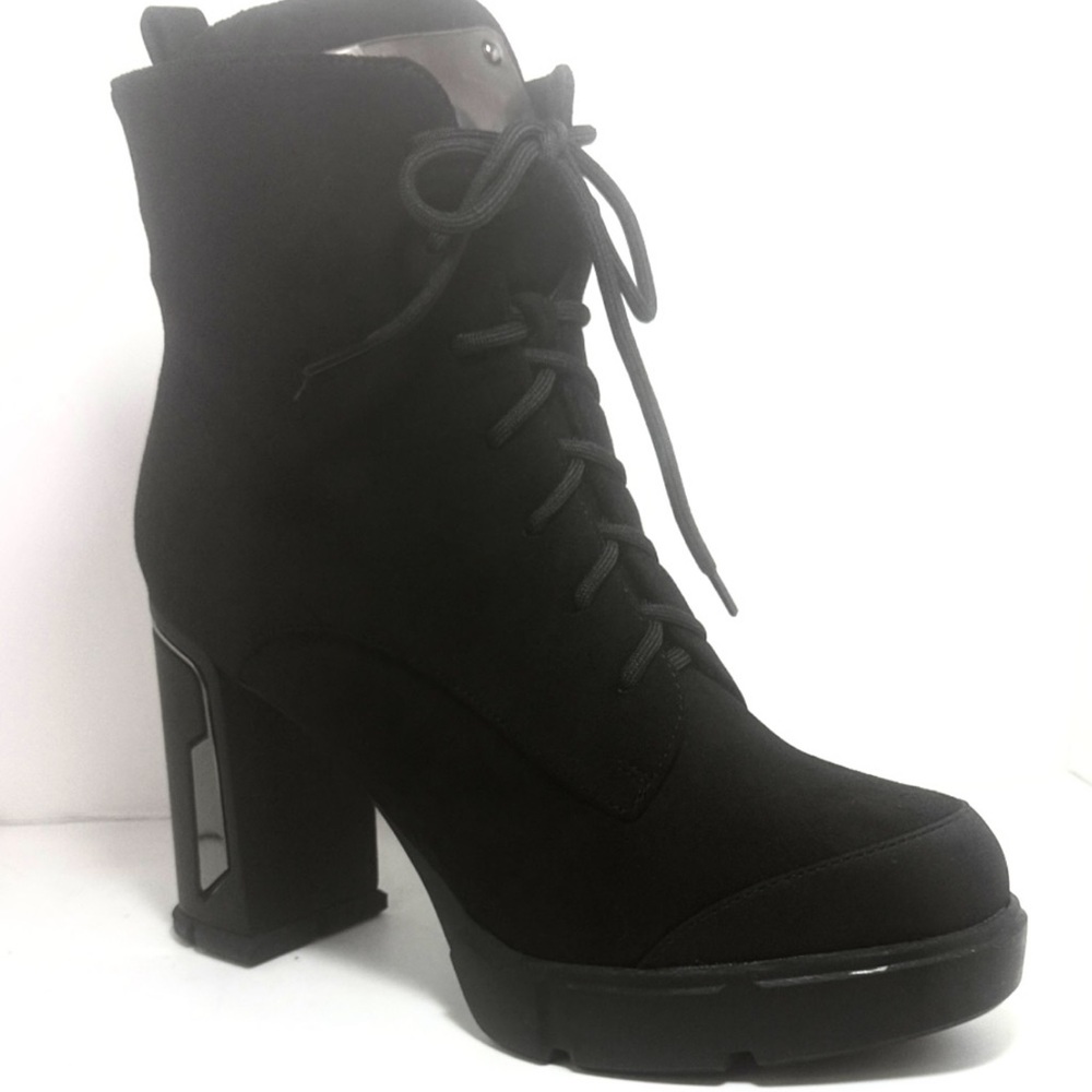 Black Suede Ankle Boots